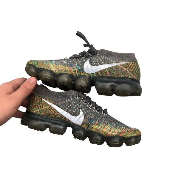 Nike Air VaporMax Grey Multi-Color Size 8.5 - Picture 10 of 16